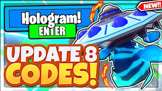 8 NEW SECRET MYTHIC PET HOLOGRAM UPDATE CODES In CLICKER SIMULATOR Roblox Clicker Simulator Codes [upl. by Artemisa]