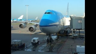 KLM Boeing 747406M  Amsterdam Schiphol to Chicago OHare  4K Video [upl. by Erdnaid696]