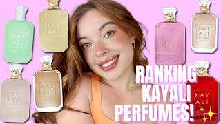 RANKING MY KAYALI PERFUME COLLECTION [upl. by Adnaral]