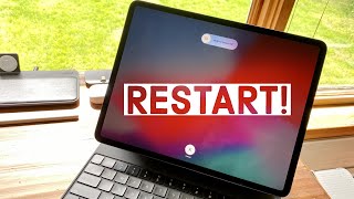 iPad Pro  HOW TO RESTART amp SHUT DOWN 11 amp 129inch [upl. by Kashden906]