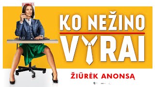 Lietuviška komedija KO NEŽINO VYRAI 2022  kinuose nuo rugsėjo 16 d  anonsas [upl. by Ailedamla129]