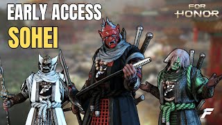 EARLY ACCESS In Depth Guide To Sohei ft KenzoPlayz  For Honor [upl. by Enilarac]