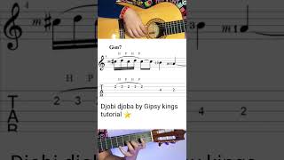 Djobi Djoba tutorial quotGipsy Kingsquot tab amp chord  Full Version on my channel link here click on it👆 [upl. by Crutcher289]