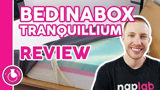 BedinaBox Tranquillium Mattress Review  9 Comfort Tests [upl. by Ativoj]