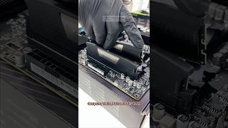 DDR5 RAM installation shorts Corsair Vengeance [upl. by Aidam]