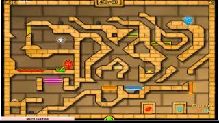 Lets Play Fireboy and Watergirl The light temple 007 Deutsch HD  Wir sehen ins in Teil 3 [upl. by Lody592]