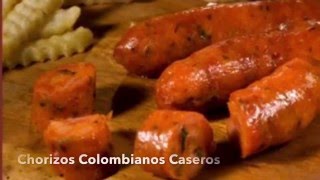 Chorizos Colombianos Caseros [upl. by Einnos]