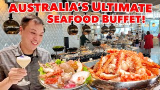 Discovering Australias Best Buffet  200 Lobster Seafood Feast at Sydneys Crown Epicurean [upl. by Nuahsel]