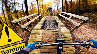 This Bike Park Is Just Built Different [upl. by Aitat]