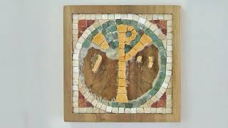 Time lapse mosaic Chi Rho  Labarum [upl. by Ierbua308]