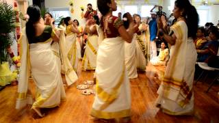 2012 Onam Thiruvathira  SNA Philadelphia [upl. by Ellerihs]