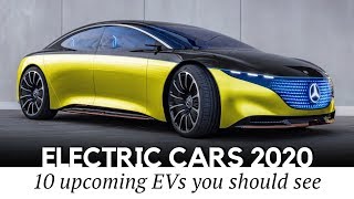 Top 10 Electric Cars Previewing the Upcoming EV Model Lineup for 2020 [upl. by Loredana]