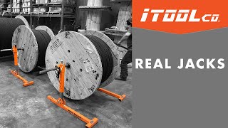 Feeding wire with iTOOLco Real Jack Stands [upl. by Joela]