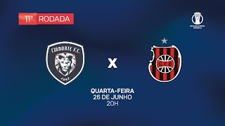 Cianorte FC SAF x Grêmio Esportivo Brasil  Brasileiro serie D [upl. by Ahselet]