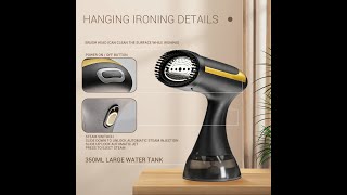 Portable Handheld Garment Steamer [upl. by Aisile955]