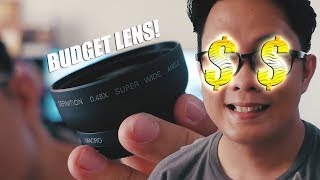 BUDGET Wide Angle  Macro Lens Converter [upl. by Debra715]