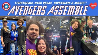 Livestream NYCC Recap Giveaways amp More [upl. by Autry320]