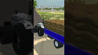 Eicher 241 vs Eicher 551 [upl. by Ytisahcal264]