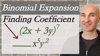 Binomial Expansion Finding Coefficient [upl. by Holbrook274]