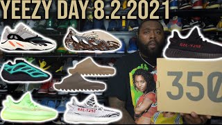 YEEZY DAY 2021 FULL SNEAKER LINEUP TONS OF HEAT AND MONEY TO BE MADE [upl. by Milissent332]