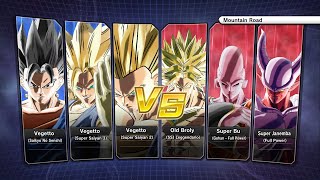 XV2  Requested PC Vegetto SSJ2SSJ3SNS vs Old Broly LSSJSuper Bu Gohan FPSuper Janemba FP [upl. by Ivory]