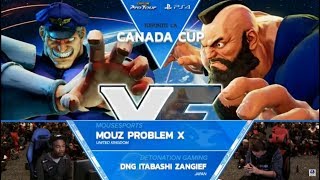 SFV Mouz  Problem X vs DNG  Itabashi Zangief Canada Cup 2017 Top 8  CPT2017 [upl. by Jonna]