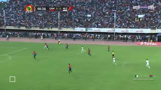 Gambia vs Algeria  Group D Round 2 [upl. by Annaya]