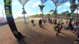 Esoteric Festival 2023  Guy dancing with live snake [upl. by Natsirk912]