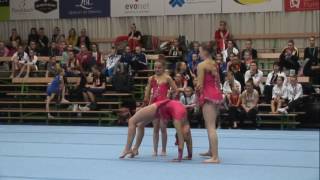 Turnclub Olympia Oosterzele AG DYN VANHERCKE Sophie CATRY Norah DE BLANC Merel FIAC 2016 [upl. by Glynn]