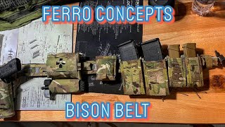 Average Joe Reviews Ferro Concepts Bison Belt [upl. by Melloney440]