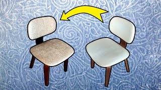 DIY Reupholster Dining Chair [upl. by Aseral]