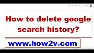 how to delete google search history in 27 sec [upl. by Llertak921]