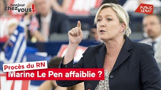 Procès du RN  Marine Le Pen affaiblie [upl. by Olimreh16]