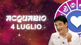 Acquario ♒️ Giovedì 472024🔮 Oroscopo di Paolo Fox  Primo posto allamore secondo al lavoro [upl. by Oralla]