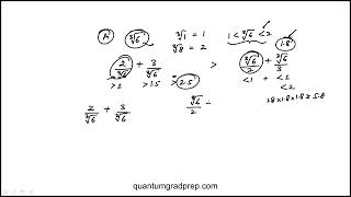 Question 05 GRE Quantitative Reasoning Practice Test 1 Untimed GRE Mentor [upl. by Criswell]