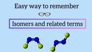 Short definitions of Isomers  Easy way  Simplified [upl. by Ycak254]