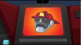 Transformers Rescue Bots Griffin Rock Rescue 15 Rescue Bot Collision [upl. by Eanore]