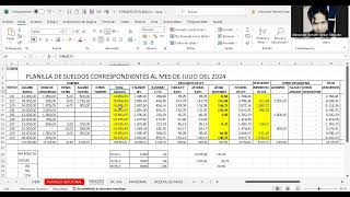 TALLER DE PLANILLAS DE SUELDOS Y SALARIOS PARTE 5 [upl. by Paucker]