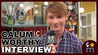 Calum Worthy Interview AUSTIN amp ALLY Season 3 Dezs Career amp Coppertop Flop Show and [upl. by Ettesoj]