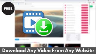 How To Download Any Video From Any Site On PC [upl. by Aneetsirk]