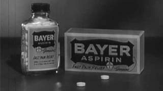 Bayer Aspirin Commercial 1960 [upl. by Janna]