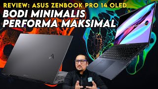 Laptop Mungil Performa Super Tinggi utk Kreator amp Pekerjaan Berat REVIEW ASUS Zenbook Pro 14 OLED [upl. by Isaak]