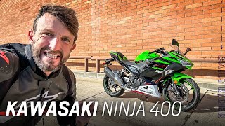 2023 Kawasaki Ninja 400 Review  Daily Rider [upl. by Creighton256]