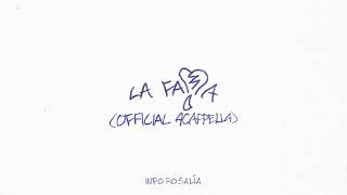 ROSALIA  LA FAMA Official Acapella [upl. by Leelaj]