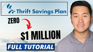 How to Grow Your TSP to 1 MILLION in 2023  Thrift Savings Plan Investment Strategies [upl. by Doowyah]