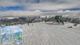 25 Minutes of POV skiing at Copper Mountain  no talking no music [upl. by Assilen]