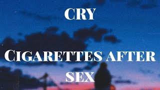 Cry  Cigarette After lyrics [upl. by Eiramnwad]