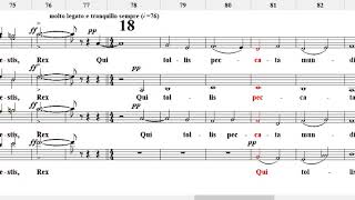 John Rutter Gloria 2nd Movement 전체 [upl. by Rinum]