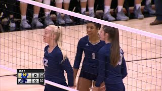 Girls High School Volleyball Champlin Park vs Wayzata Section volleyball [upl. by Gine]