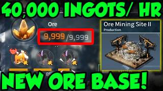 BEST PALWORLD ORE MINING BASE AFTER ORE MINING SITE UPDATE Fastest Palworld Ingot Farm [upl. by Otrebilif]